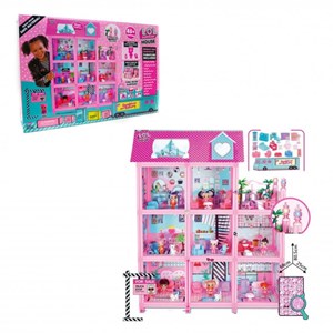 اسباب بازی خانه سورپرایزی ال او ال LOL surprise house _اسباب بازی عروسک دخترانه